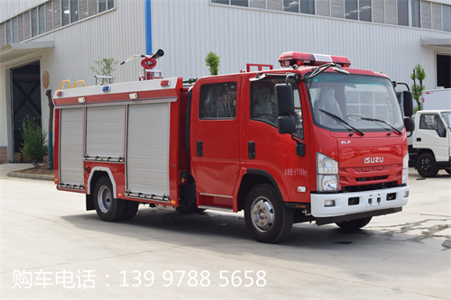 慶鈴泡沫消防車(chē)(國(guó)六)